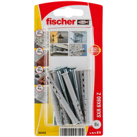 Fischer 94640 schroefanker & muurplug 8 stuk(s) Schroef- & muurplugset 60 mm