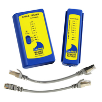 Tempo PA70025 tester kabli sieciowych Tester kabli skrętakowych Niebieski, Żółty