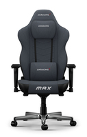 AKRacing MAX PC-Gamingstuhl Gepolsterter, ausgestopfter Sitz Schwarz