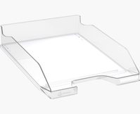 Exacompta 113223D desk tray/organizer Polystyrene Transparent
