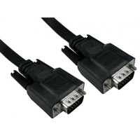 Cables Direct CDEXFLAT-03K VGA cable 3 m VGA (D-Sub)
