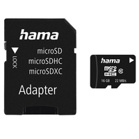 Hama 16GB microSDHC 16 Go Classe 10
