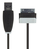 Bandridge 1m USB - Lightning m/m câble de téléphone portable Noir USB A Samsung 30-pin