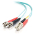 C2G 85545 Glasvezel kabel 10 m LC ST OFNR Turkoois