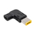 Akyga AK-ND-C11 cambiador de género para cable USB-C Slim Tip Negro