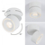 Paulmann 93373 oświetlenie punktowe Powierzchniowe spot oświetlenie Biały LED F