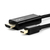 Rocstor Y10C197-B2 video cable adapter 2.6 m Mini DisplayPort HDMI Black