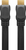 Goobay High Speed HDMI/ Flat Cable with Ethernet, 3 m, black, 4K @ 30 Hz, 10.2 Gbit/s, gold-plated