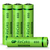 GP Batteries NiMH rechargeable batteries 12065AAAHCE-C4 industrieel oplaadbare batterij/accu Nikkel-Metaalhydride (NiMH) 650 mAh 1,2 V