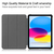CoreParts TABX-IP10-COVER1 tablet case 27.7 cm (10.9") Flip case Black