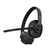 Axtel Pro BT duo Zestaw słuchawkowy Bezprzewodowy Opaska na głowę Biuro/centrum telefoniczne USB Type-C Bluetooth Czarny, Pomarańczowy