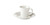 Espresso-Tasse ALLEGRO, mit Untertasse Aus erstklassigem Porzellan hergestellt,