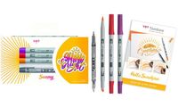 Tombow Set Lettering Sunny, 5 pièces (1230578)