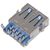 Molex 48394 USB-Steckverbinder 3.0 A Buchse / 1.8A, THT-Lötanschluss