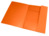 Oxford Top File + A4 Eckspannermappe mit Gummizugverschluss mit Einschlagklappen orange