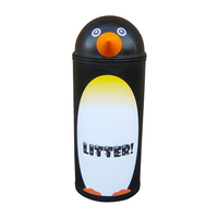 Animal Kingdom Penguin Litter Bin-52 Litres