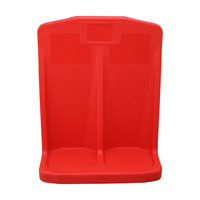 Double One Piece Extinguisher Red Stand