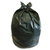 Boîte de 200 sacs poubelles 2 noeuds 130L standard vert foncé 80x112cm 40 microns matière végétale