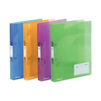 Rexel Ice 2 Ring Binder PP 25mm A4 Assorted (Pack of 10) 2102044