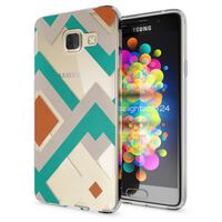 NALIA Motif Cover compatible with Samsung Galaxy A3 2017 Case, Pattern Design Slim Protective Silicone Phone Bumper, Mobile Back Protector Ultra Thin Shockproof Rugged Skin Retr...