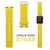 NALIA Silicone Bracelet Ocean Style Smart Watch Strap compatible with Apple Watch Strap Ultra/SE & Series 8/7/6/5/4/3/2/1, 42mm 44mm 45mm 49mm, iWatch Sports-Band Men Women Yellow