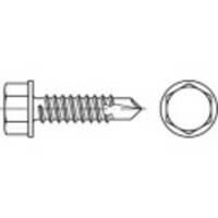 TOOLCRAFT TO-5441298 önmetsző csavar 5,5 mm 22 mm külső hatlap ISO 15480 galvanikusan cinkezett acél 500 db