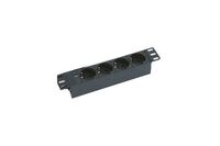 Surge Protector Black 4 Ac , Outlet(S) 2 M ,