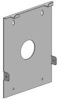 SPK110-HP wall bracket - W:206 -WHITE- Kiosk Systems