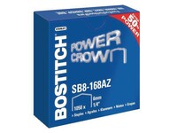 Bostitch B8® PowerCrown™ Premium Nietjes, 6 mm, Verzinkt Staal, Zilver (pak 1050 stuks)