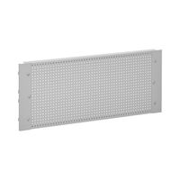 Perforated rear panel