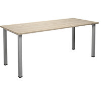 Multifunctionele tafel DUO-U, recht blad