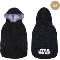 SUDADERA PARA PERRO XS COTTON BRUSHED STAR WARS DARTH VADER BLACK