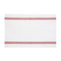 Vogue Heavy Tea Towel in Red 70% Cotton and 30% Polyester 30 x 20"