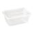 Pack of 250 Fiesta Large Plastic Microwave Container Takeaway Food
