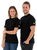 ESD-T-Shirt mit Brusttasche, rundhals, 150g/m², schwarz, 3XL