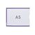 Lot de 5 PRODOC A5 violet magnétique