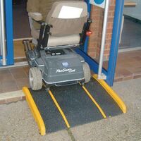 Fibreglass wheelchair access ramps