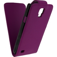 Xccess Flip Case Samsung Galaxy S4 Active I9295 Purple