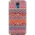 Xccess Cover Samsung Galaxy S5/S5 Plus/S5 Neo Orange Aztec
