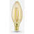 LED Filamentlampe ESSENCE AMBIENTE LUX Kerzenform, C22, E14, 2,5W, 2400K, 220lm, gold