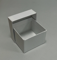 Cryobox aus Karton weiß Abmessungen: 75 x 75 x 52mmStk.