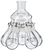 Destillationsspinnen für Rotationsverdampfer Hei-VAP Serie | Beschreibung: Destillationsspinne mit 5 Kolben 50 ml NS 29/