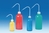 Coloured wash-bottles narrow-neck LDPE set