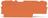WAGO 2002-1792 Abschluss-und Zwischenplatte,1 mm dick,orange