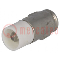 LED-lampje; wit; BA7S; 24VDC