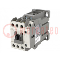 Contactor: 3-pole; NO x3; Auxiliary contacts: NO + NC; 24VDC; 22A