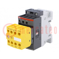 Contactor: 3-pole; NO x3; Auxiliary contacts: NC x2,NO x2; 9A