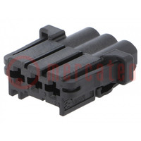 Connector: automotive; MCP 2.8; female; plug; for cable; PIN: 3