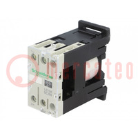 Contactor: 2-pole; NO x2; 24VAC; 5A; for DIN rail mounting; W: 27mm