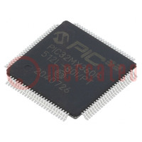 IC: PIC mikrokontroller; 512kB; 2,3÷3,6VDC; SMD; TQFP100; PIC32